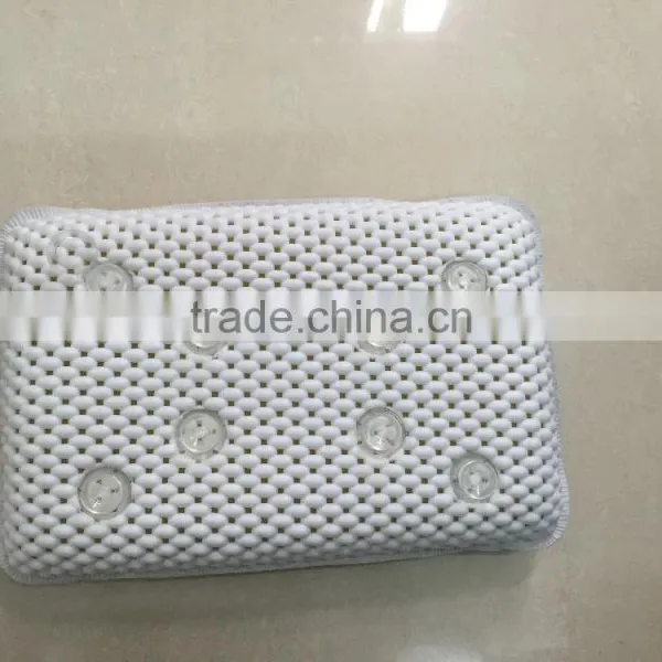 New Design Pvc Foam Suction Cup Bath Pillow photo-3