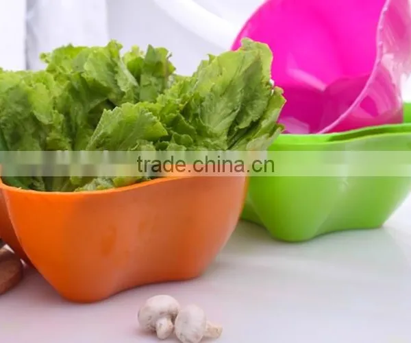Plastic Vegetable Fruit Storage Basket for Kitchen,sink Kitchen Basket Washing Round Plastic Fruit Caddy Storage photo-4