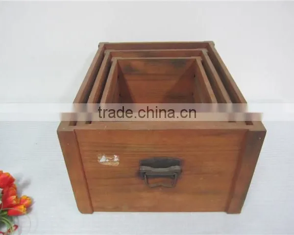 Unfolding Paulownia Wooden Crate for Bottles Egg Fruit photo-6