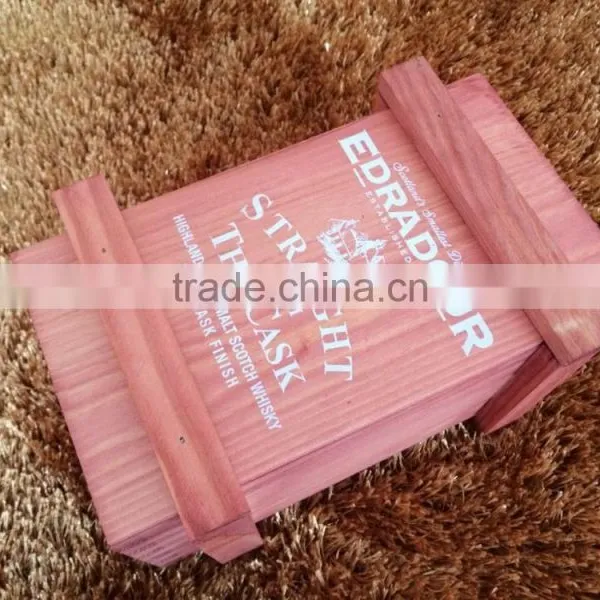 Hot Sale Wooden Gift & Craft Industrial Use and Handmade Feature Wine Box photo-2