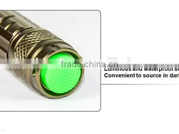 Outdoor Led Aerospace Alluminium Alloy Mini Pocket Flashlight,Warning&Working&Camping&Hiking&Emergency Lighting photo-3