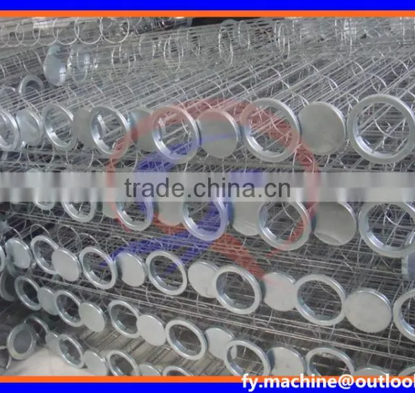 Dust Collector Organosilicone Stainless Steel Filter Bag Cage photo-2