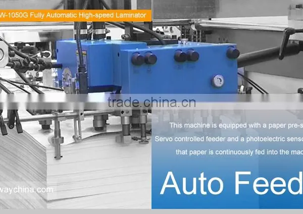 Automatic 120m/min Large Format Heated Roll Film Presswork Thermal Laminator Machine photo-2