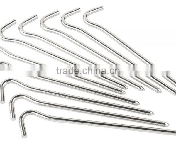 High Quality Outdoor Camping Accessory Tent Peg Nail Tent Stake