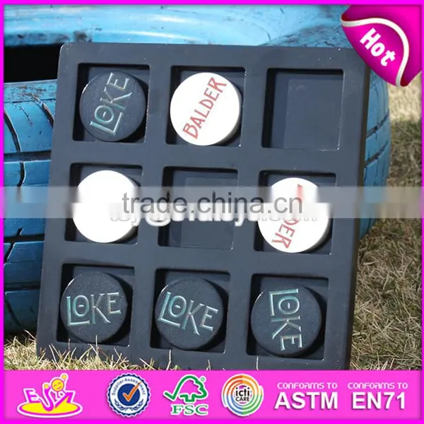 2017 New Design Funny Kids Toy Wooden Tic Tac Toe Game W01B037 photo-5