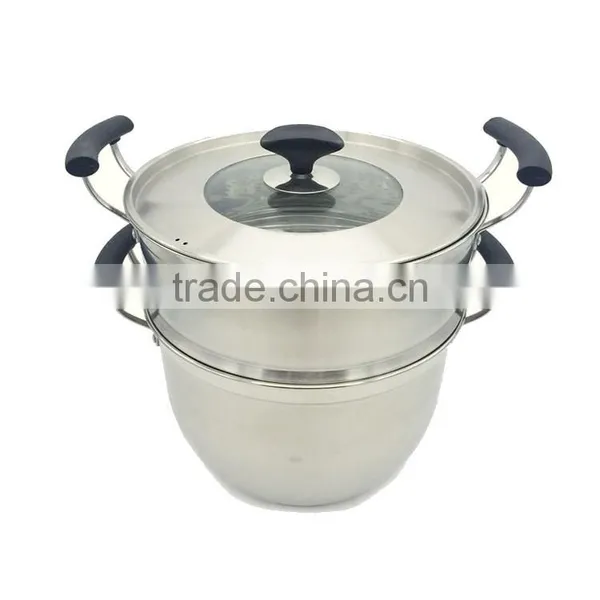Factory Wholesale SS Soup Pot Industrial Food Steamer photo-4