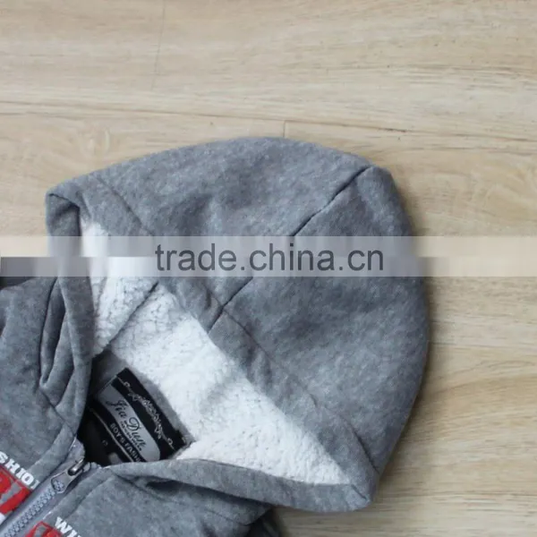 2016 Latest Design Sweatshirt Knitted Fleece Set Boy Hoodies photo-2