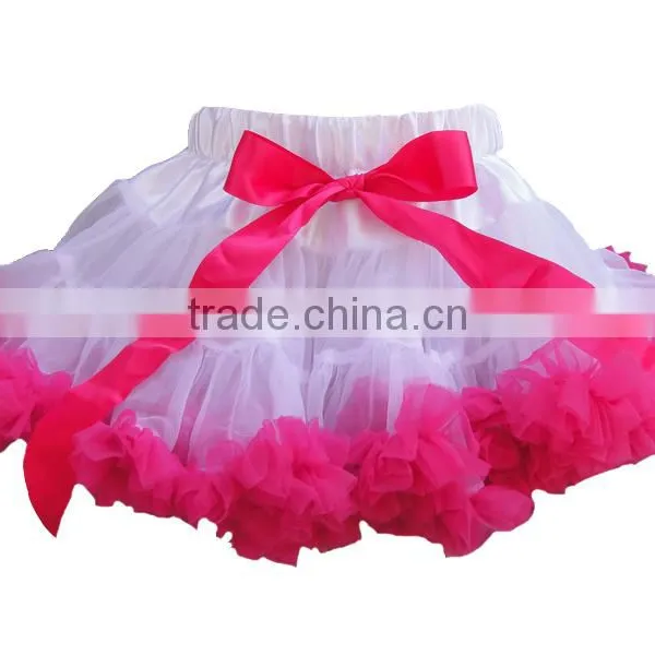 2016 New Style Plain Cute Baby Girls Pettiskirts for Party,ruffle Kids Tutu Skirt photo-6