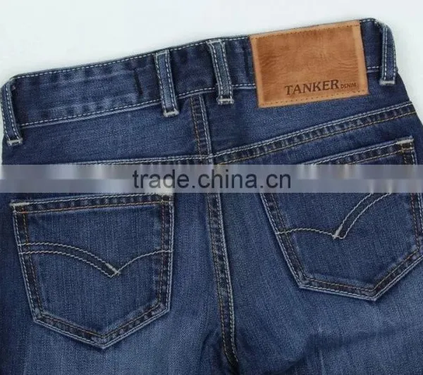 Dk Blue OEM/Wholesale HIGH-END100% Cotton Jeans Kids Fashion Jeans photo-4