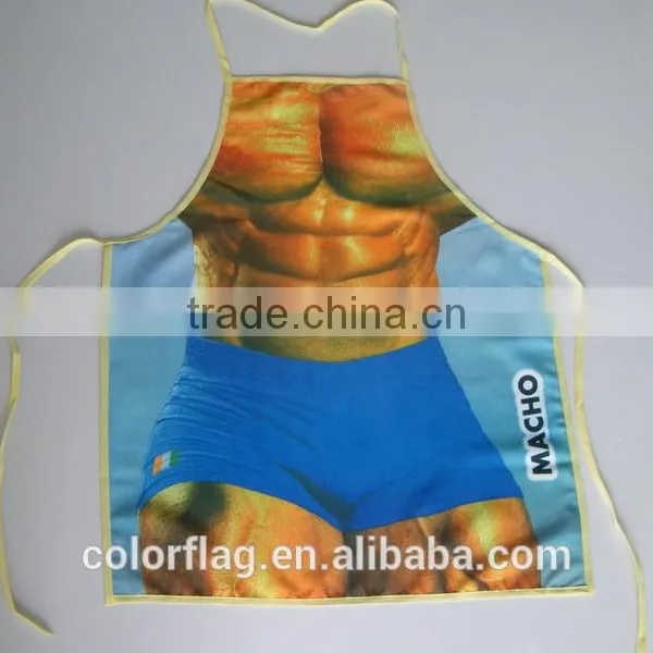 Customized Printed Polyester Sexy Apron photo-2