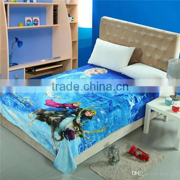 Children's Soft and Thermal Bed Sheet Set Fleece Blanket photo-4