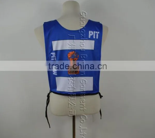 Colorful Non Woven Marathon Vest With Number photo-2