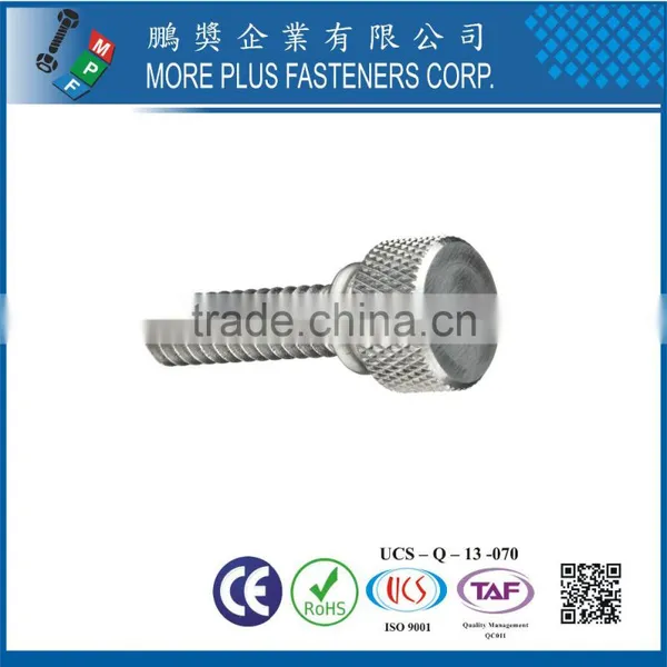 ANSI Stainless Steel Knurled Thumb Screw Plain photo-5