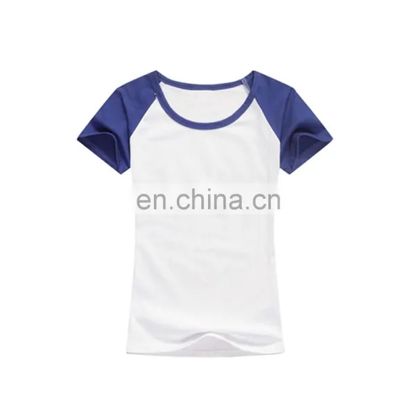 2016 Fashion Blank Woman Plain Tshirt photo-6