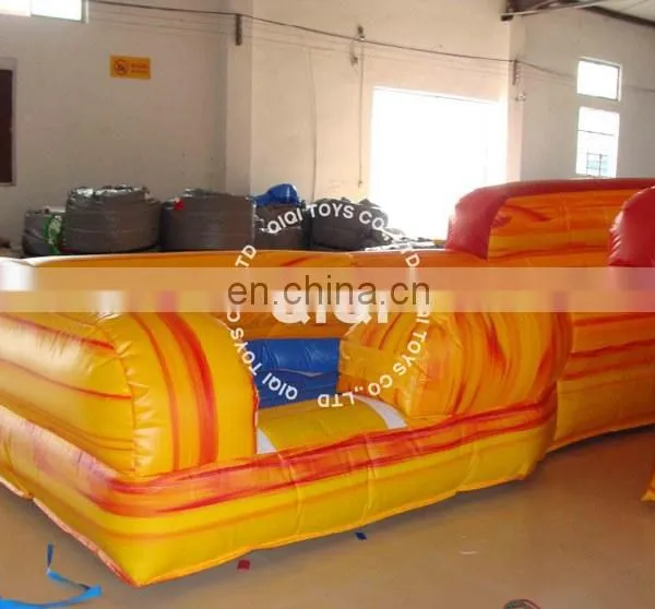 Volcano Corkscrew Gaint Inflatable Water Slide With Pool for Games photo-4