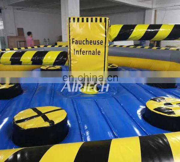 Hot Game Inflatable Meltdown Sale, Inflatable Wipeout Course for Sale, Mechanical Meltdown photo-4