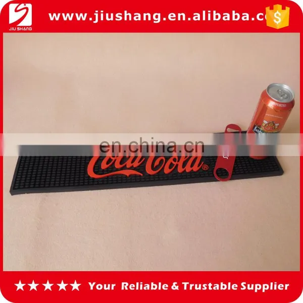 Branded Pvc Bar Runner Shaker Mats for Bar Using