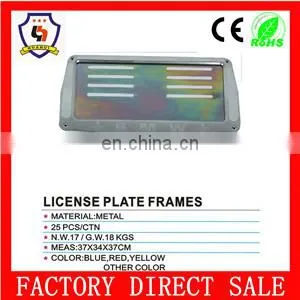 37*34*37cm Promotional Wholesale Metal License Plate Frame ( License Plate Frame -005)