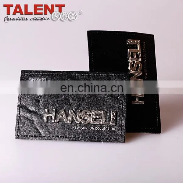 Custom Logo Handmade Cheap Metal Tag Label for Garment photo-4