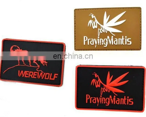 3D Soft Garment/cloth/shoe Rubber Patch/print,plastic Sticker, Animal PVC Label photo-5