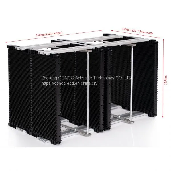 Esd Pcb Tray Holder Circulation Carrier Rack photo-3