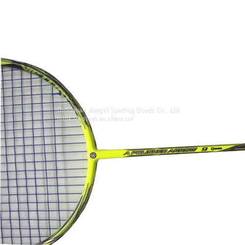 Factory Direct Sale Carbon Fiber Badminton Racket With Cover Custom Logo Acceptable photo-2