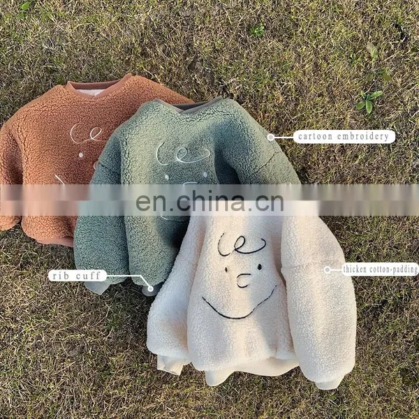 6222/Hot Sale China Manufacturer Girls Embroidery Clothing Fashion Fake Two Piece Warm Winter Sets photo-6