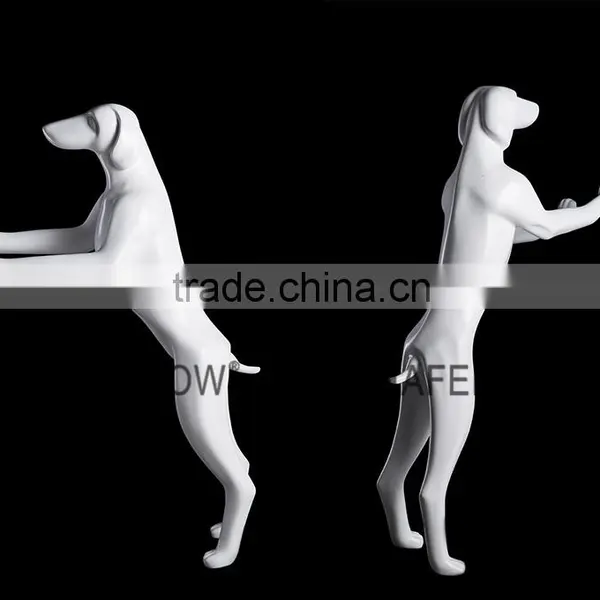 New Design Fiberglass Material Dog Mannequin for Sale photo-3