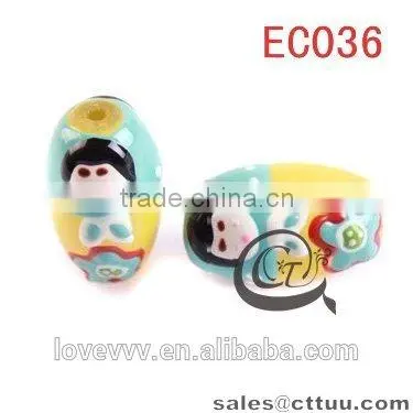 2014 Fashion Crystal Glass Bead Sale EC035(DIY) photo-2