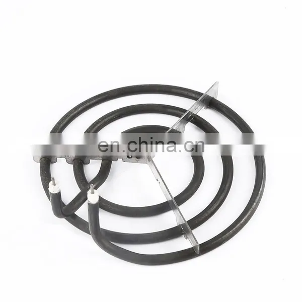 Factory Stainless Steel Electric Stove Single Burner Hot Plate Heating Element/cooker Coil Black Circular Tubular Heater photo-3