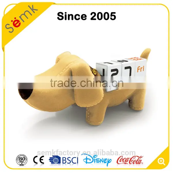 Christmas Desk Calendar Designs Gifts Dog Shape Magnetic Whiteboard Calendar photo-4