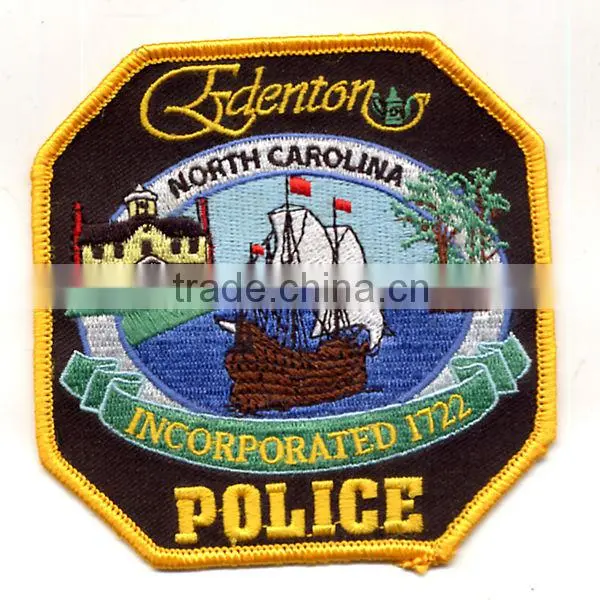 Uniform Badge Uniform Woven Badge Heat Seal Badge