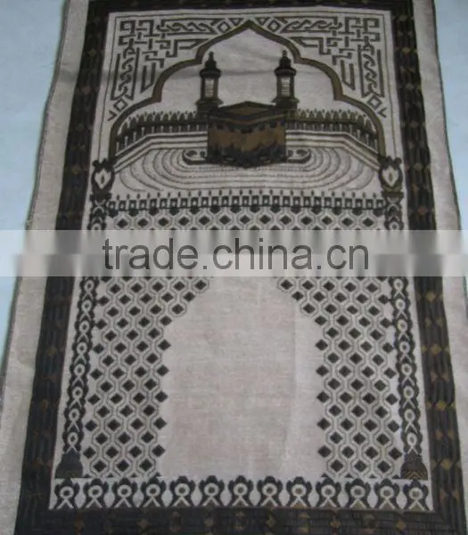 MA009 Fashion New Dark Red Schnee Muslim Prayer Mat photo-4
