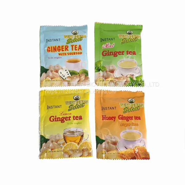 Instant Honey Ginger Tea, Herbal Lemon Tea, Best Quality Ginger Tea photo-3