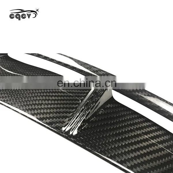 Dry Carbon Fiber Front Lip Diffuser Side Skirt Rear Spoiler for Porsche Panamera 971 Forged Carbon Fiber photo-2