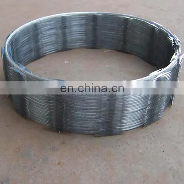 Low Price Galvanized Security Concertina Razor Blade Barbed Wire Single Razor photo-3