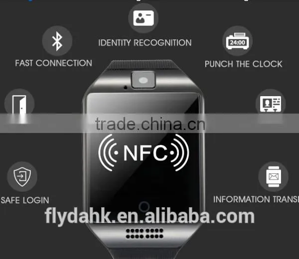 Smart Watch Q18 With Touch Screen Camera TF Card Sim Card Bluetooth Smart Watch Q18 Watch Phone. photo-3