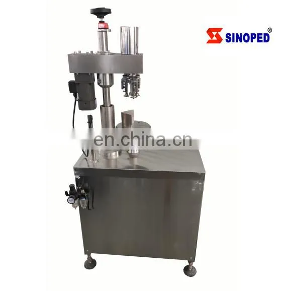 Electric Semi Automatic Capping Machine for Round Glass Bottles photo-3