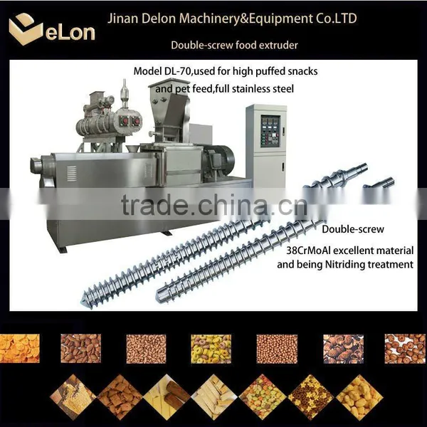 Single/Double Screw Food Extruder
