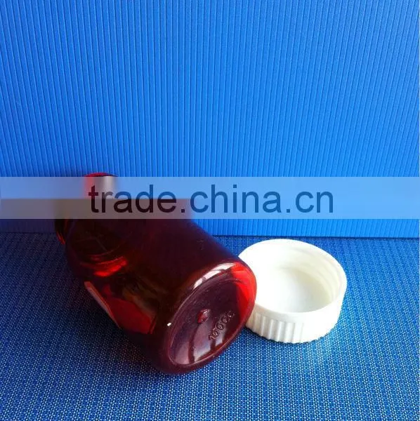 100ml Pet Amber Soild Tablet Bottle photo-3