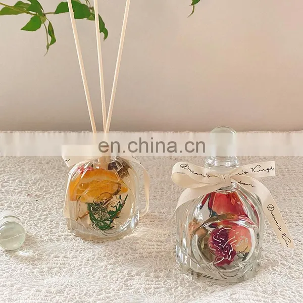 ENO Wholesale Aroma Diffuser Gift Box With Nature Essential Oil Sola Flower Reed Diffuser Home Fragrance photo-3