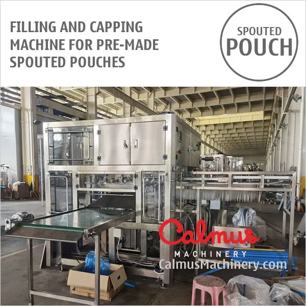 Spouted Pouch Filler and Capper