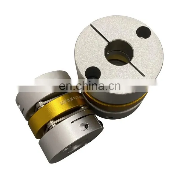 Disk Type Flexible Shaft Coupling Aluminum Alloy Double Disk Coupling for Servo Motor photo-2