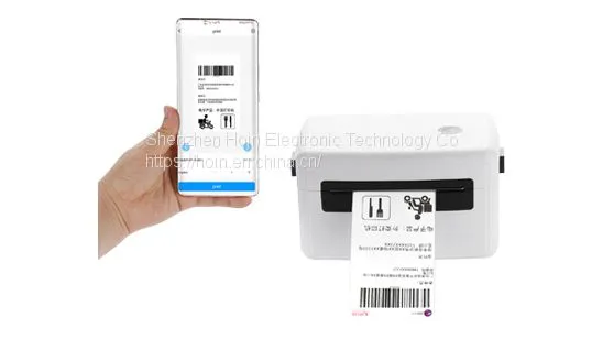 4 Inch 110mm Desktop Bar Code Label Printer Thermal Label Printer for Shipping Labels photo-2