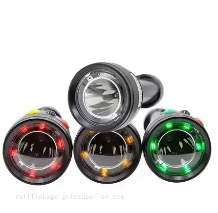 Portable 3 Color Chargeable Railway Signal Light photo-3