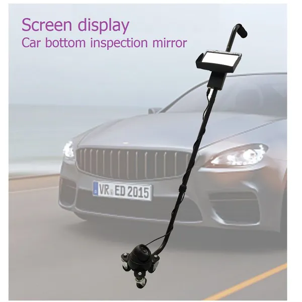 Screen display car bottom inspection mirror