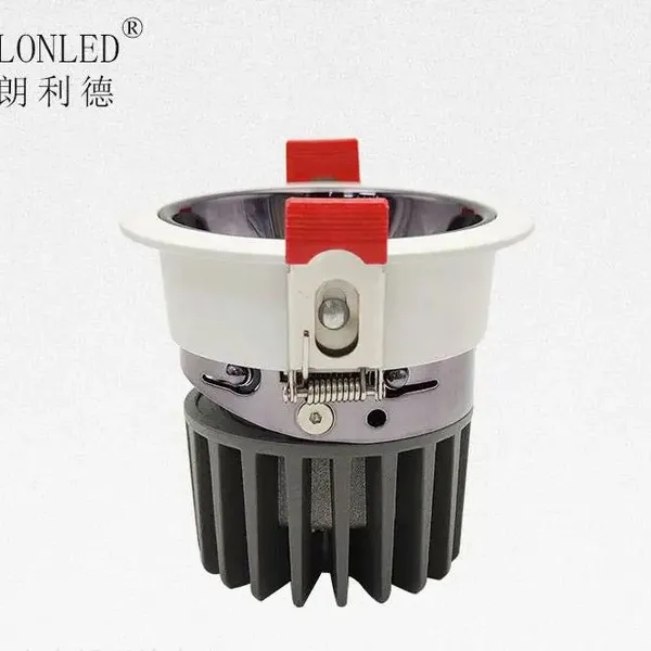 LED Spotlight Anti-glare Downlight COB 8° 15° 24° 36° 50° Home Lighting Engineering 8W 12W 18W Project Focus Spotlight photo-2