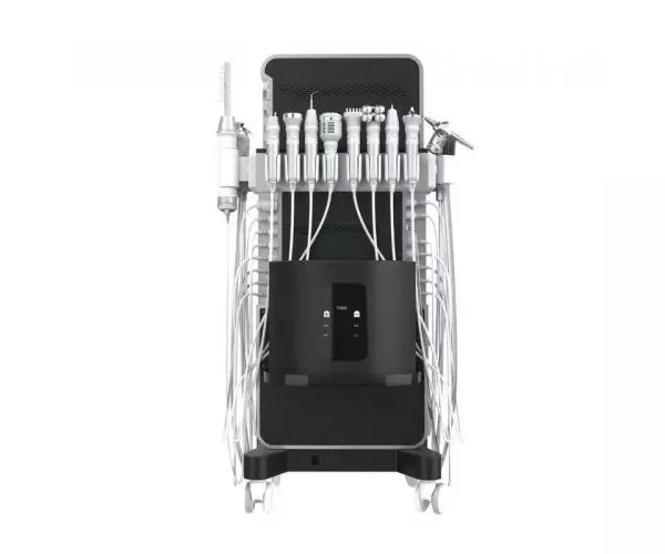 New Trending Products 2024 High Frequency Galvanic Facial Machine Oxygen Jet Peel Face Vacuum Suction Hydradermabrasion Machine photo-6