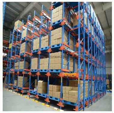 Pallet Shuttle Racking System Warehouse Rack Automatic 4-Way Shuttle Racking Four Way Cold Storage Shuttle Rack photo-2