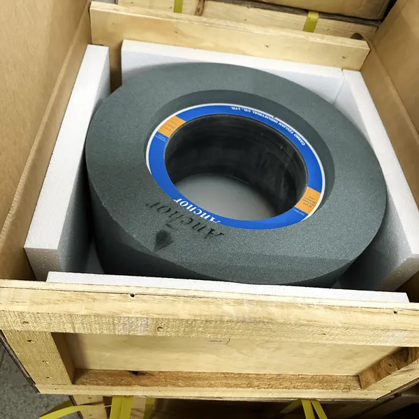 Taiwan Anchor 18-Type GC Green Silicon Carbide Centerless Grinding Wheel 455*205*228.6mm for Precision Grinding photo-4